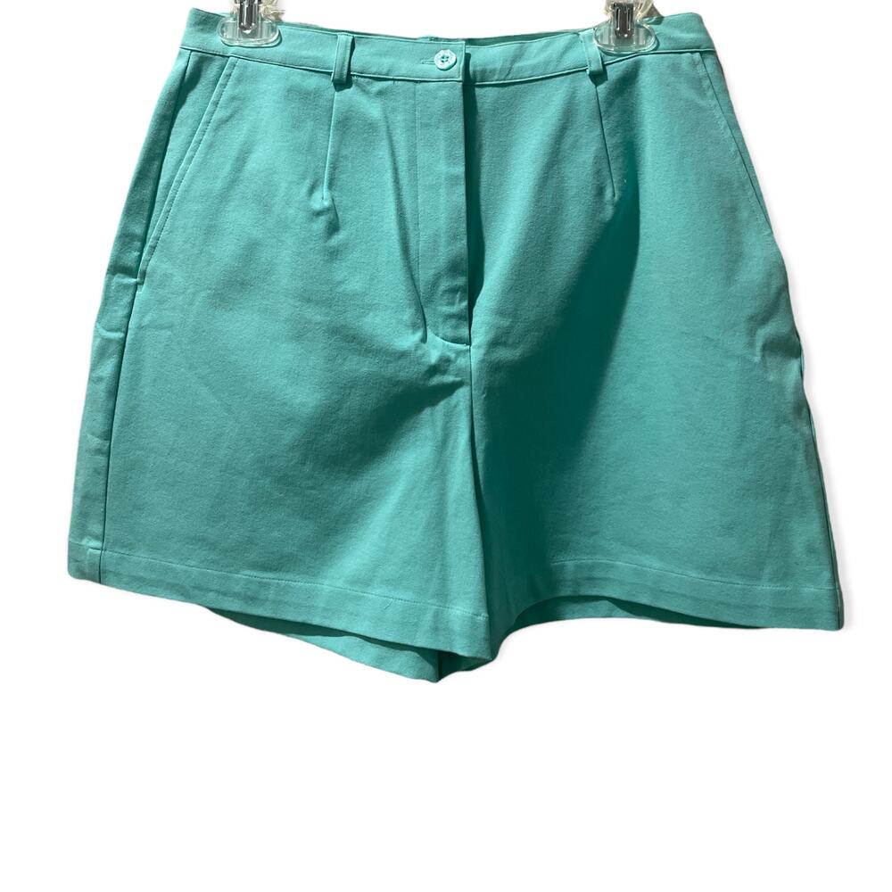 LILLY PULITZER White Label Teal Shorts Size 6